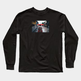 Geisha Walks Long Sleeve T-Shirt